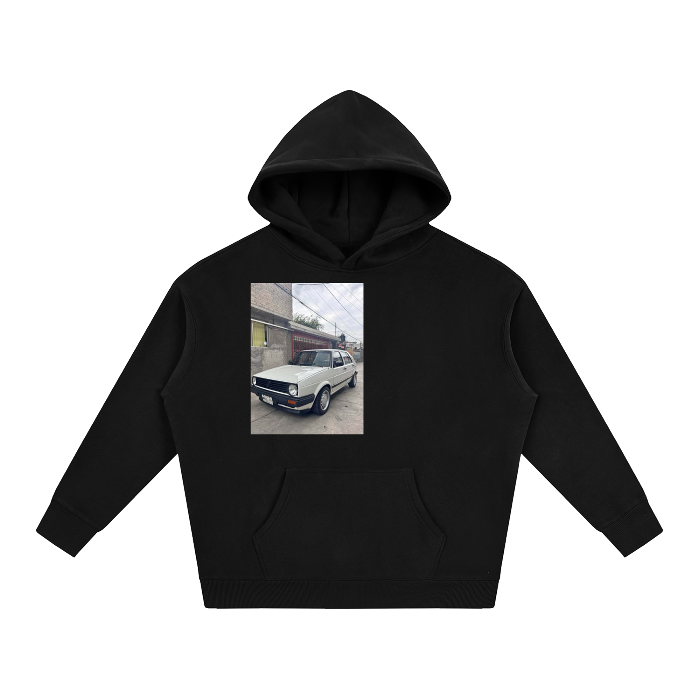 Oversize Fleeced Hoodie